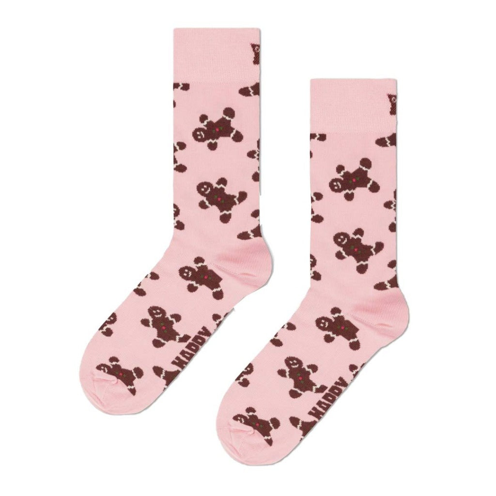 HAPPY SOCKS GINGERBREAD en color ROSA  (4)