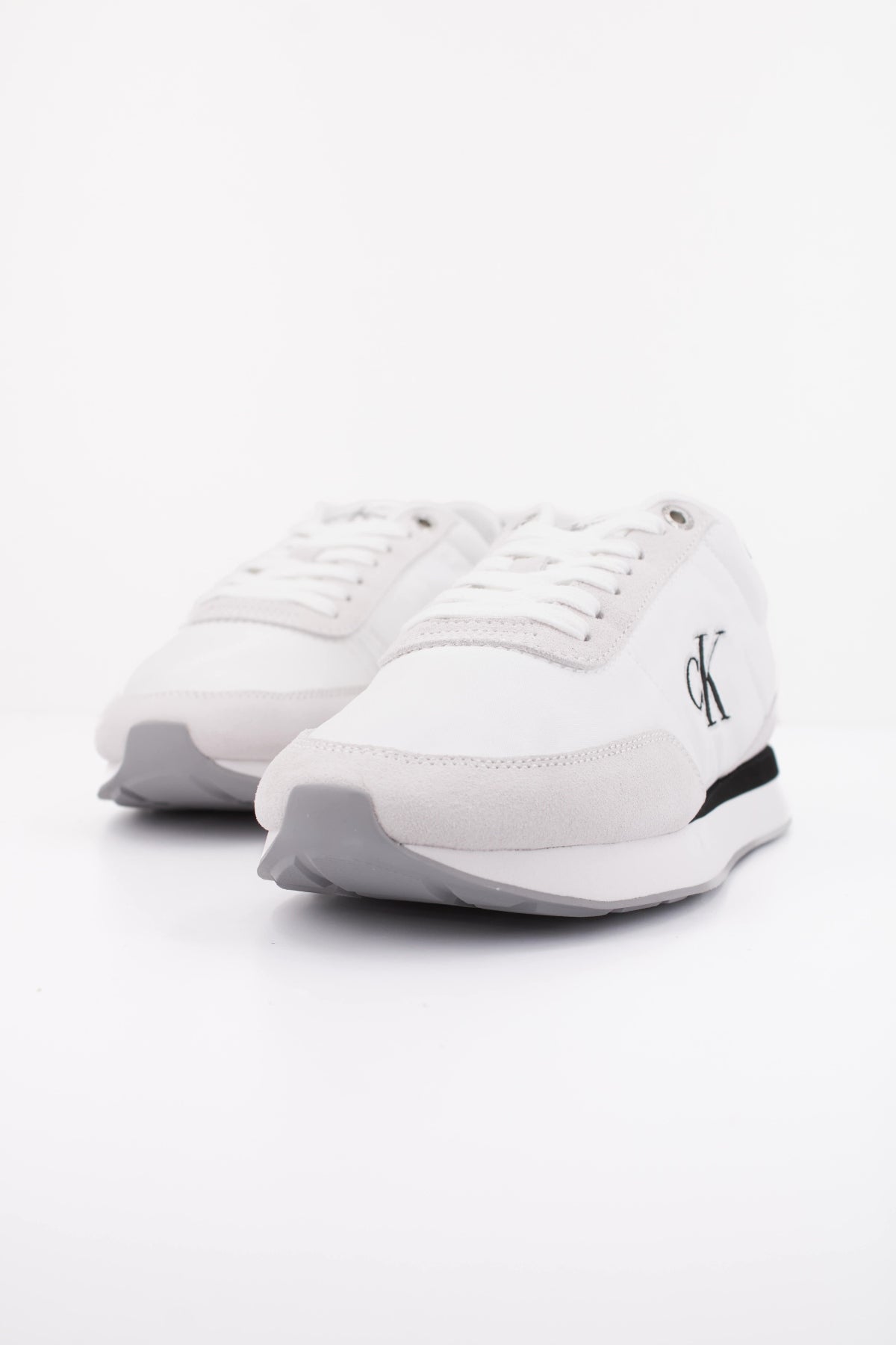 CALVIN KLEIN RETRO RUNNER LACE UP NY en color BLANCO  (2)