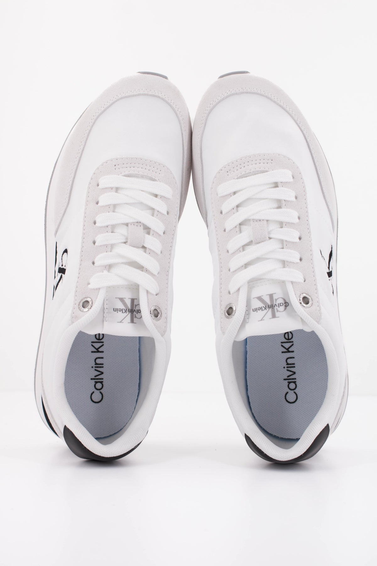 CALVIN KLEIN RETRO RUNNER LACE UP NY en color BLANCO  (3)