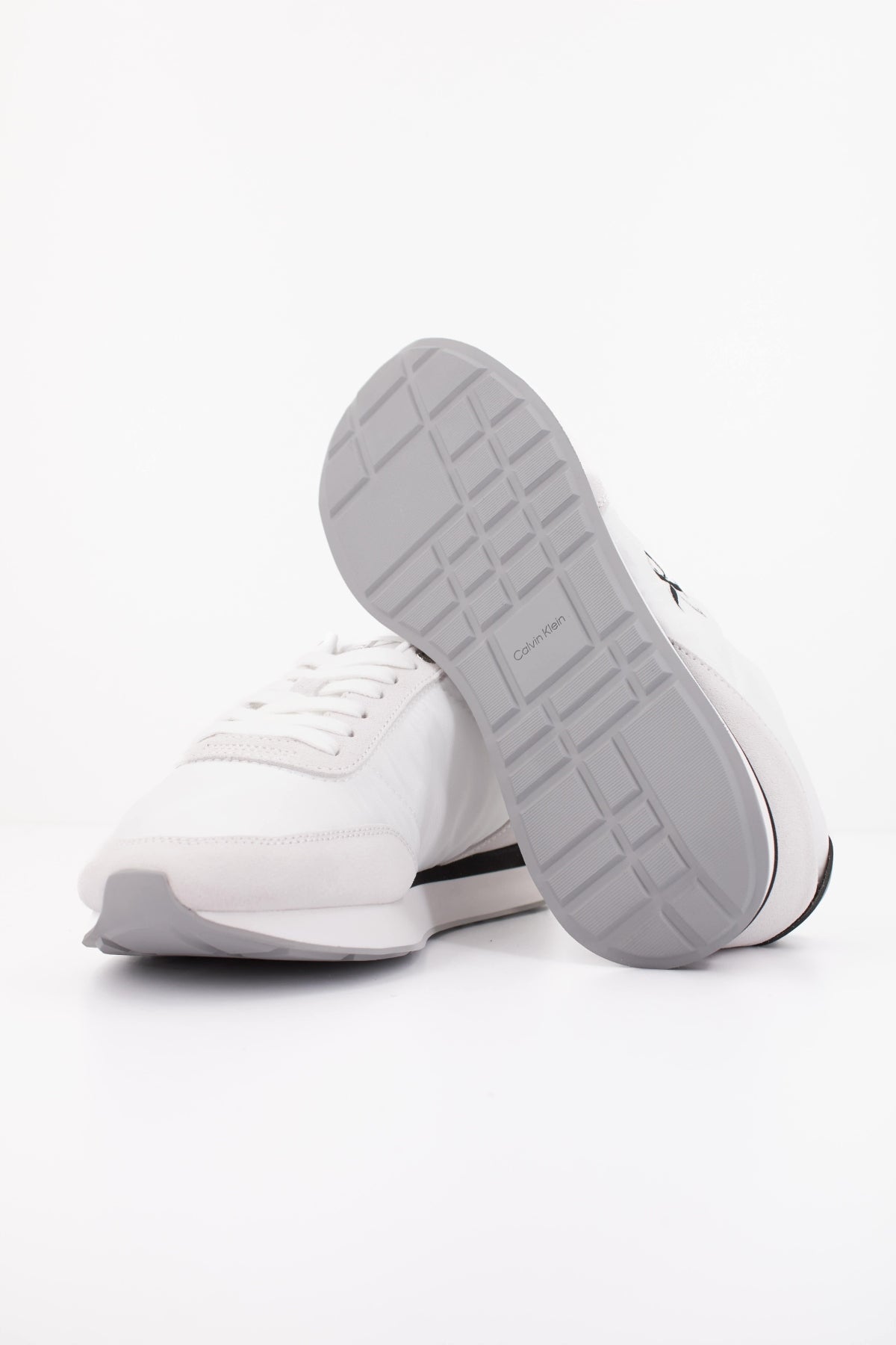CALVIN KLEIN RETRO RUNNER LACE UP NY en color BLANCO  (5)