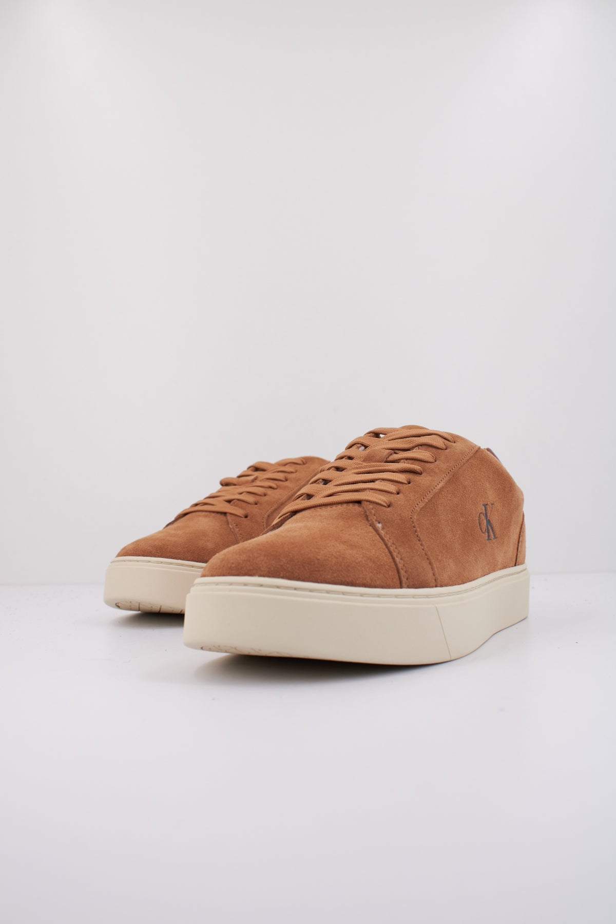 CALVIN KLEIN CLASSIC CUPSOLE LACEUP S en color MARRON  (2)