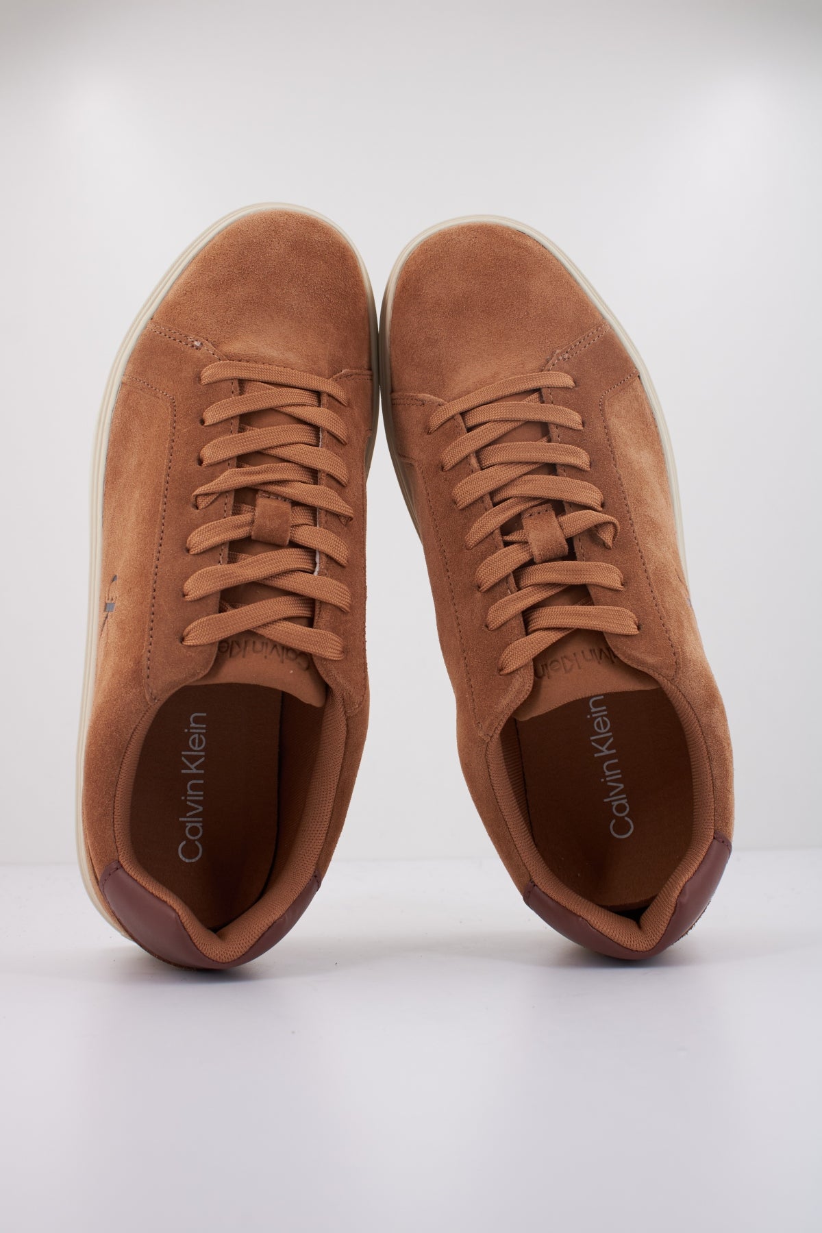 CALVIN KLEIN CLASSIC CUPSOLE LACEUP S en color MARRON  (3)