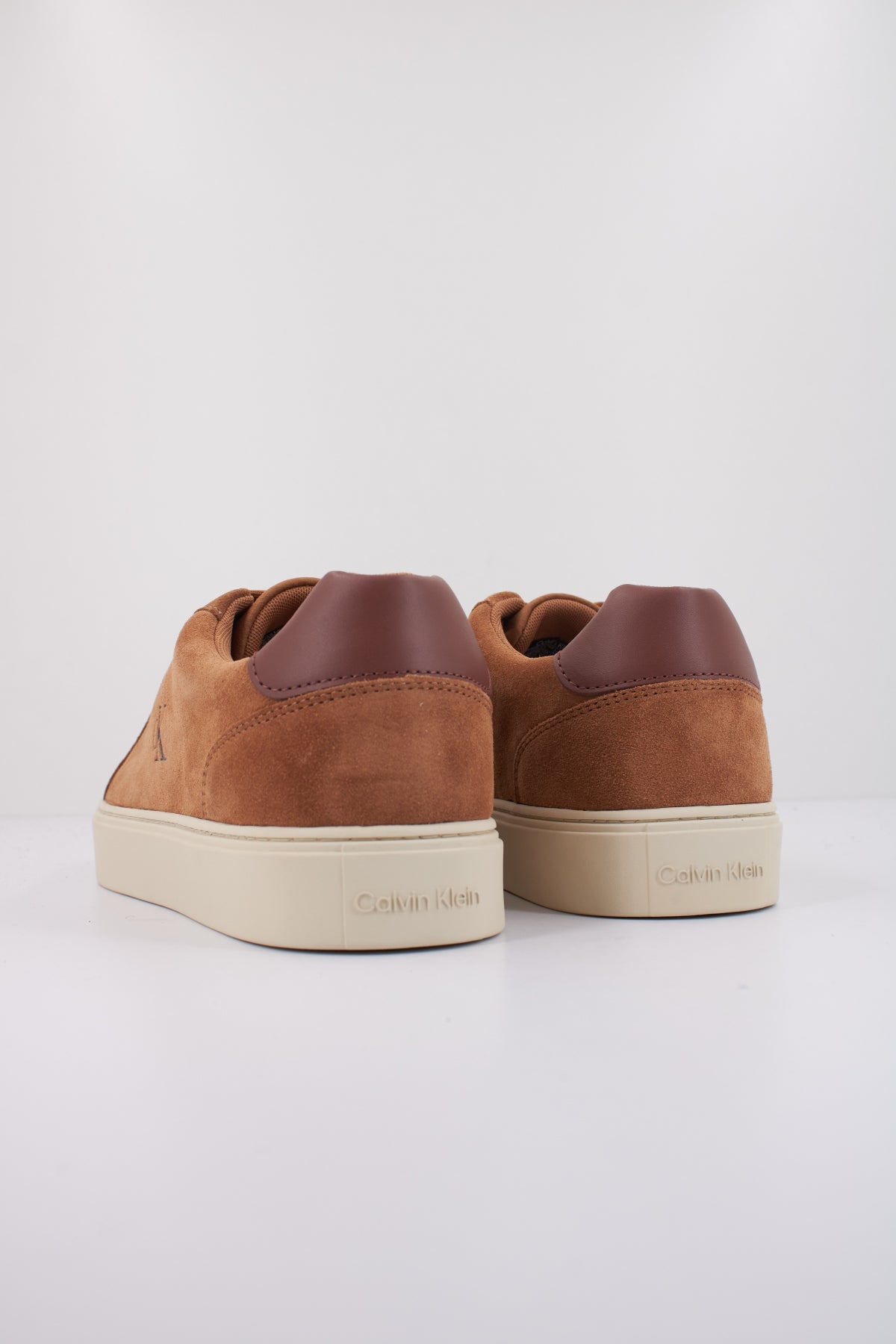 CALVIN KLEIN CLASSIC CUPSOLE LACEUP S en color MARRON  (4)
