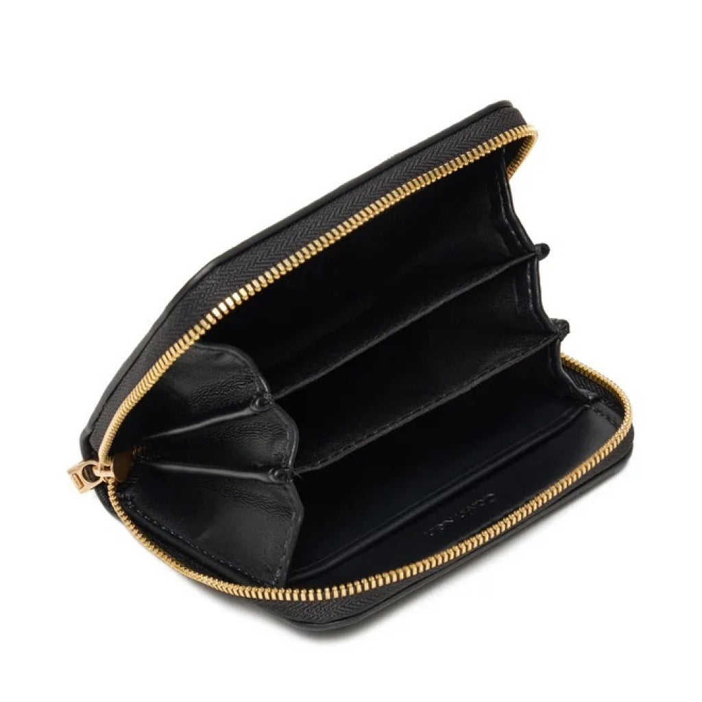 CALVIN KLEIN  RAISED CK MEDIUM ZIP ARO  en color NEGRO  (6)