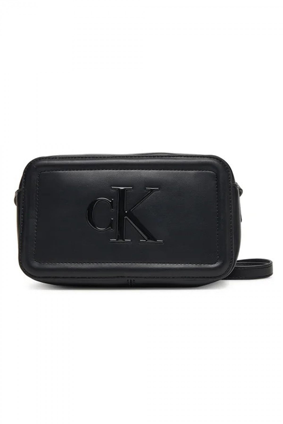 CALVIN KLEIN RAISED CK CAMERA BAG en color NEGRO  (1)
