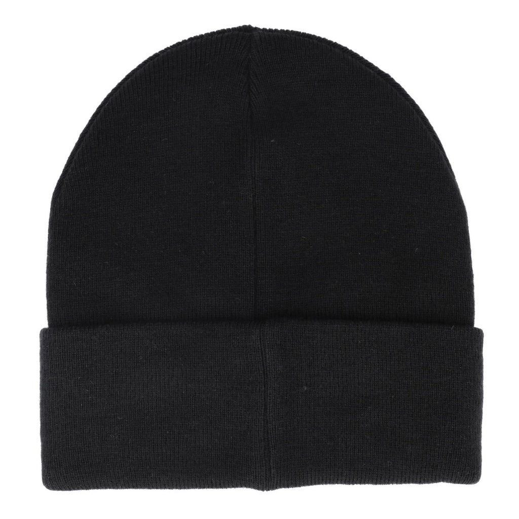 CALVIN KLEIN CK FINE RIB BEANIE en color NEGRO  (5)
