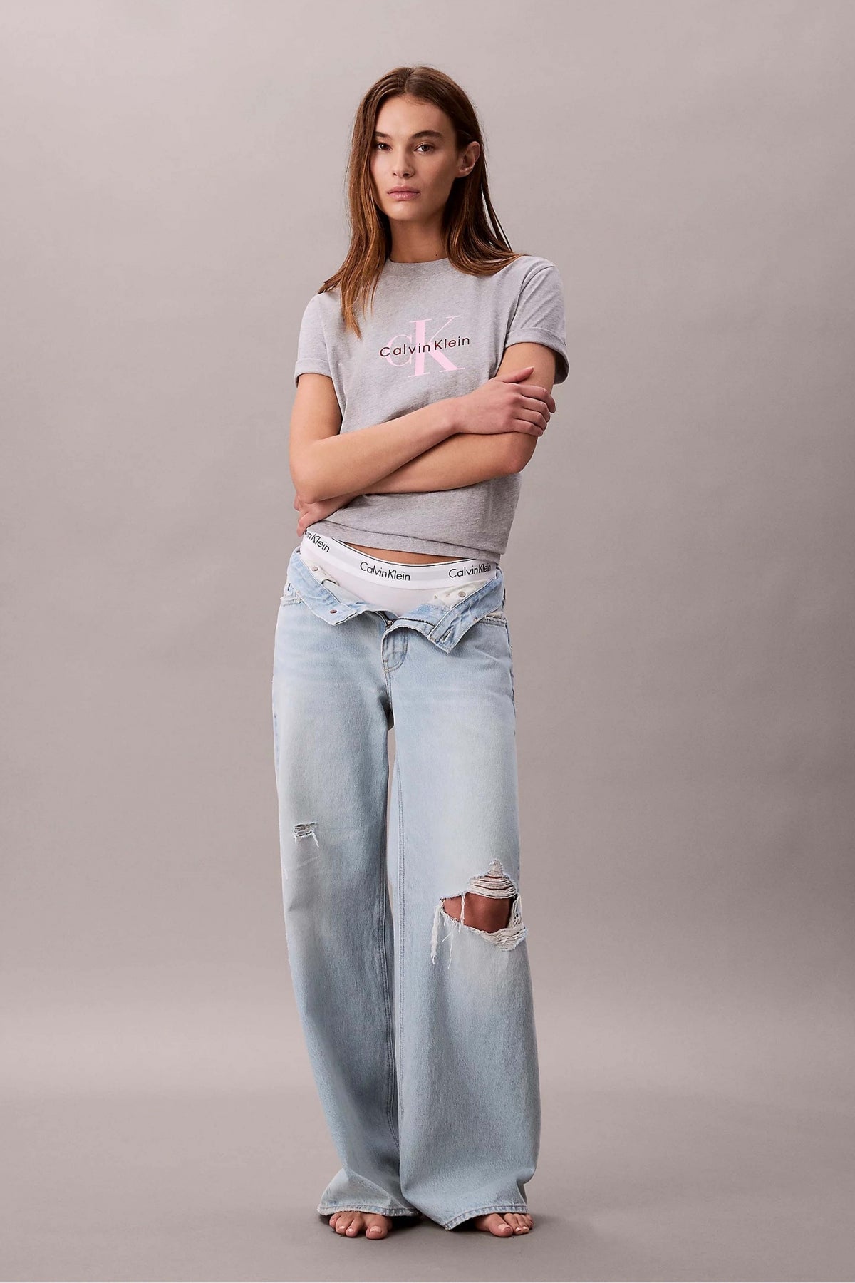 CALVIN KLEIN LVBG en color GRIS  (4)