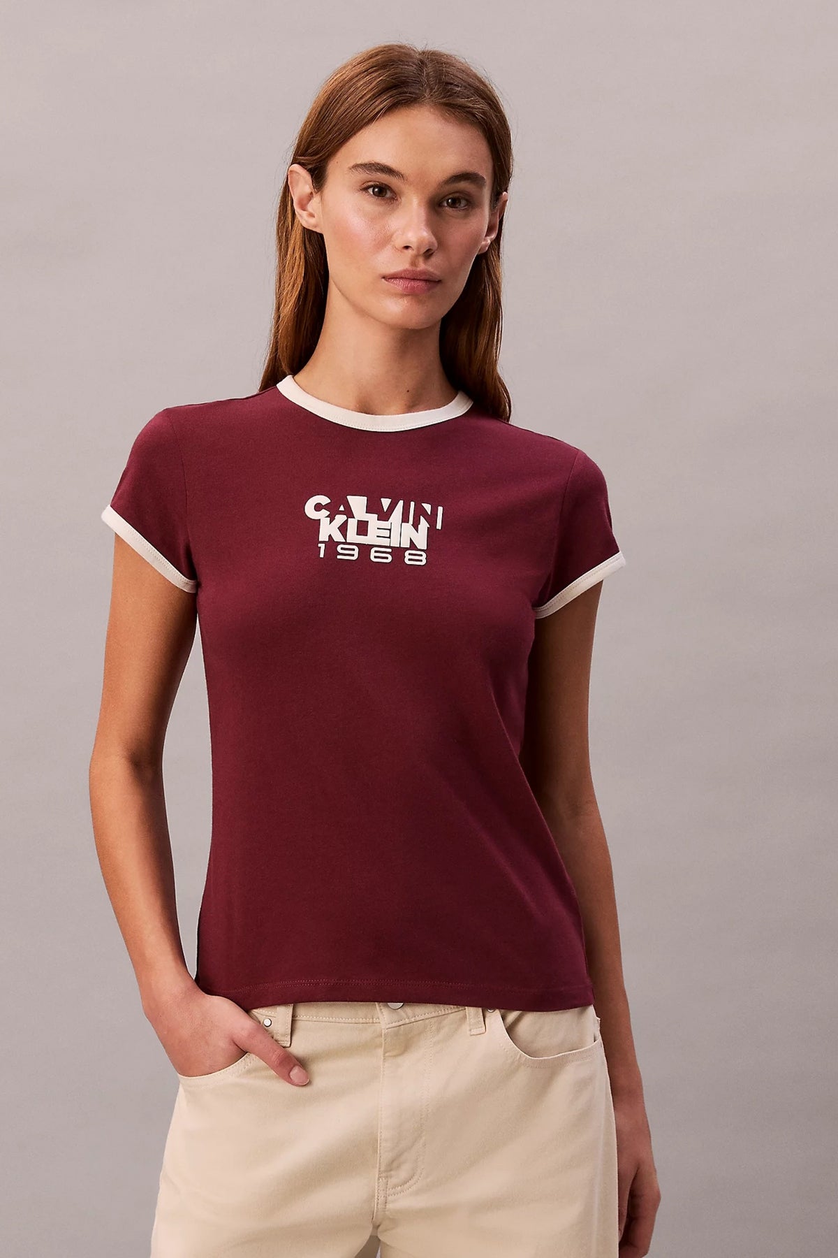 CALVIN KLEIN LVDG en color BURDEOS  (1)