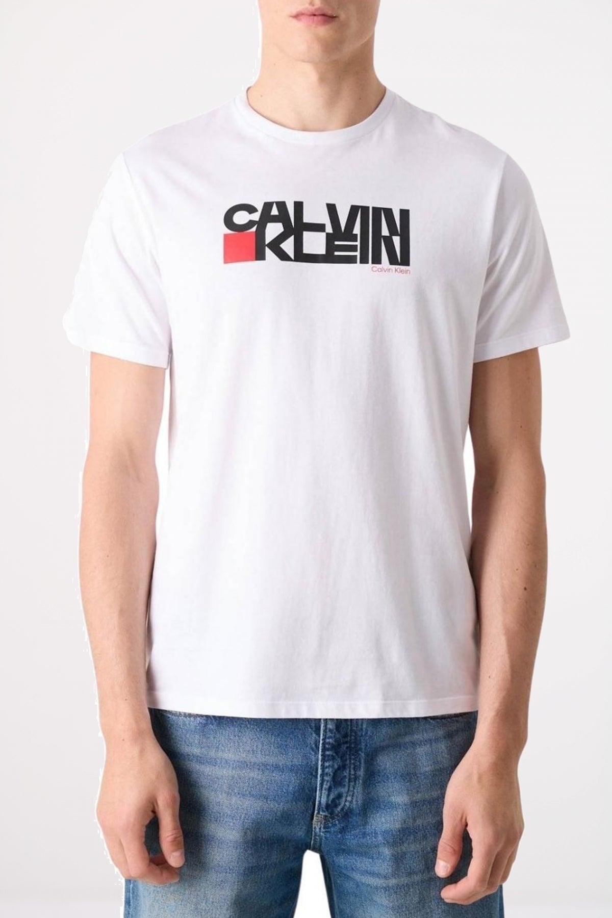 CALVIN KLEIN SS s EU CK REDBOX GRAP en color BLANCO  (1)