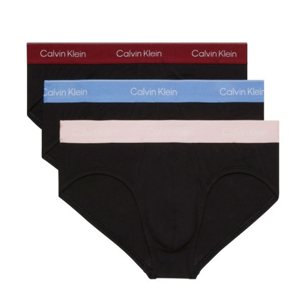CALVIN KLEIN HIP BRIEF PK en color NEGRO  (3)