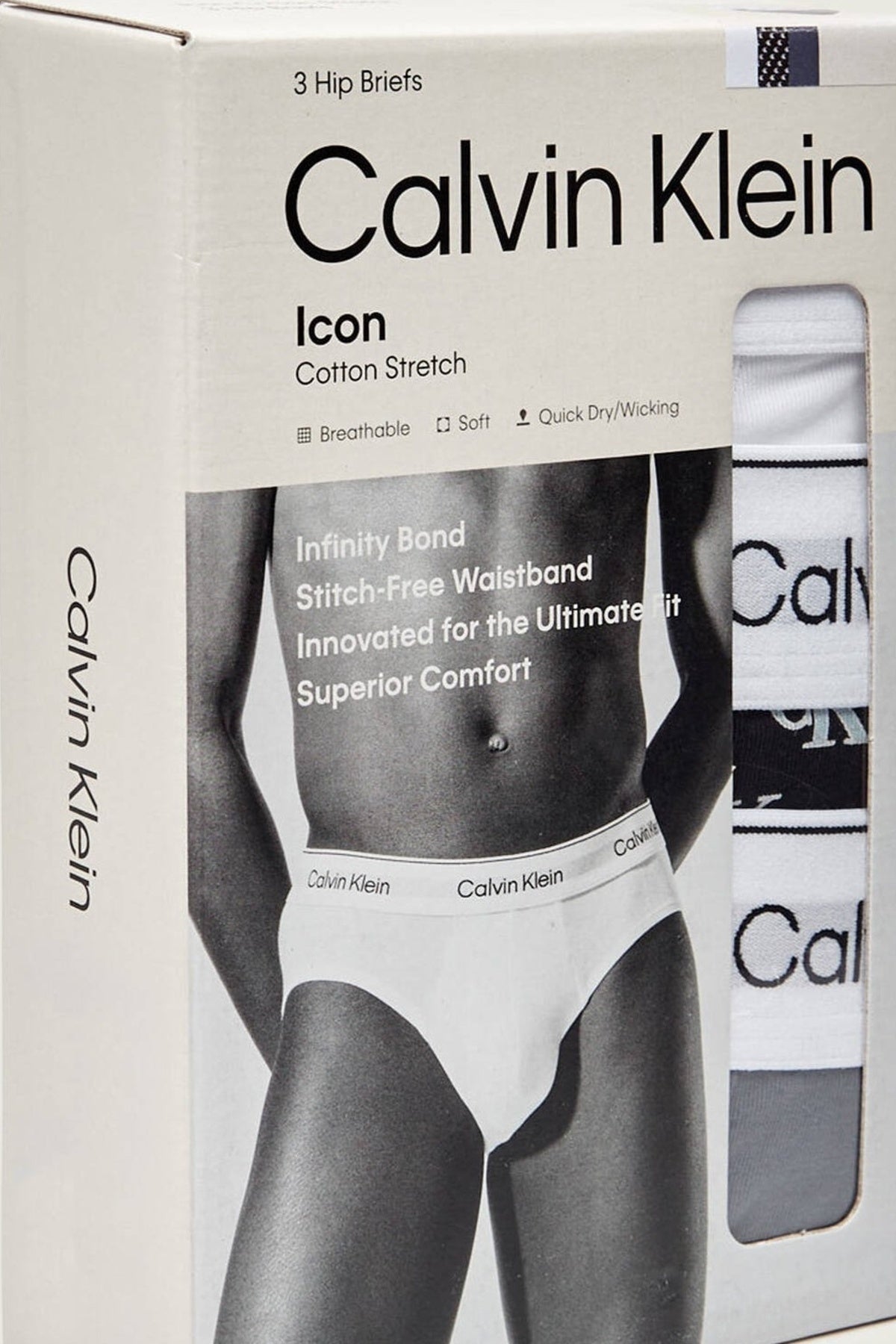 CALVIN KLEIN LVNB HIP BRIEF PK en color MULTICOLOR  (3)