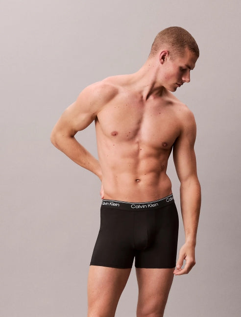 CALVIN KLEIN BOXER BRIEF PK en color NEGRO  (2)