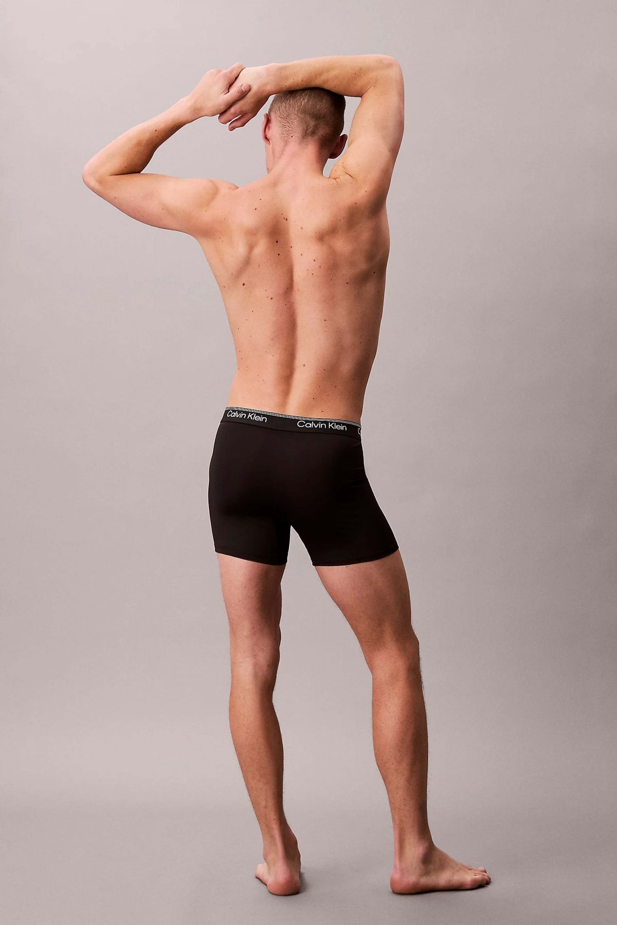 CALVIN KLEIN BOXER BRIEF PK en color NEGRO  (4)