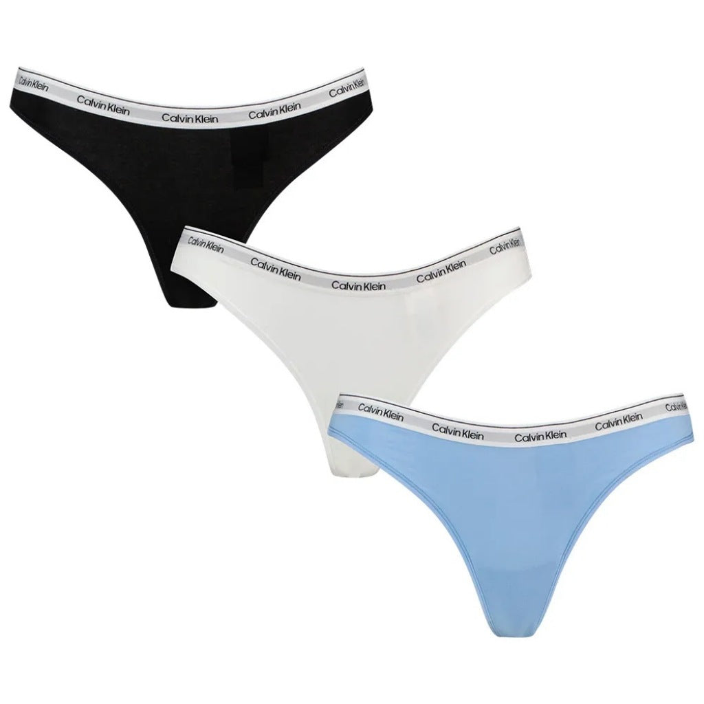 CALVIN KLEIN  THONG PK  en color MULTICOLOR  (6)