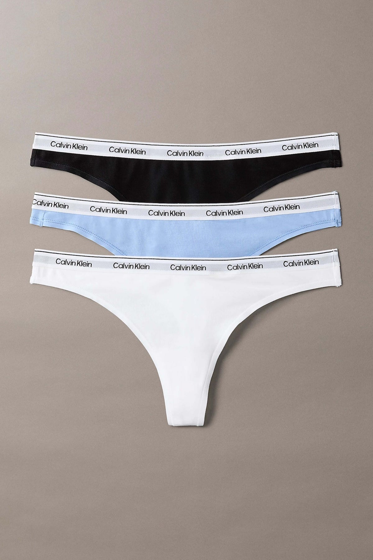 CALVIN KLEIN THONG PK en color MULTICOLOR  (1)