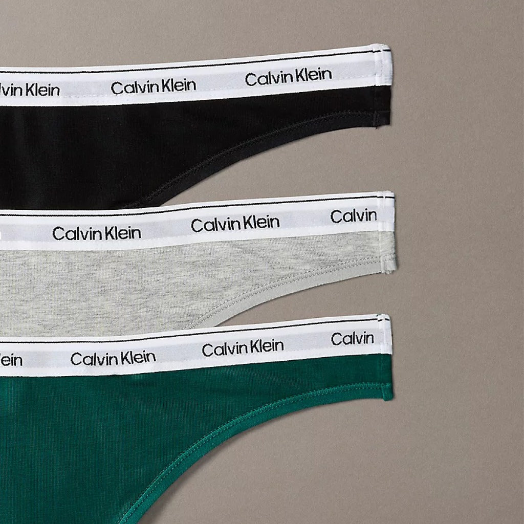 CALVIN KLEIN  THONG PK  en color MULTICOLOR  (4)
