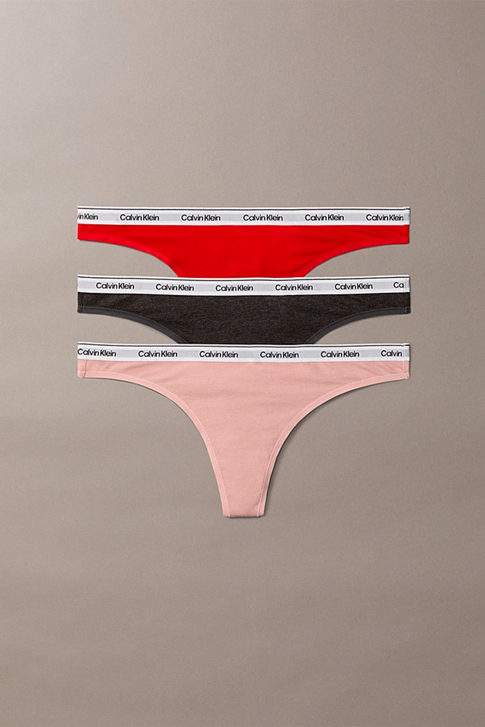 CALVIN KLEIN  THONG PK  en color MULTICOLOR  (1)