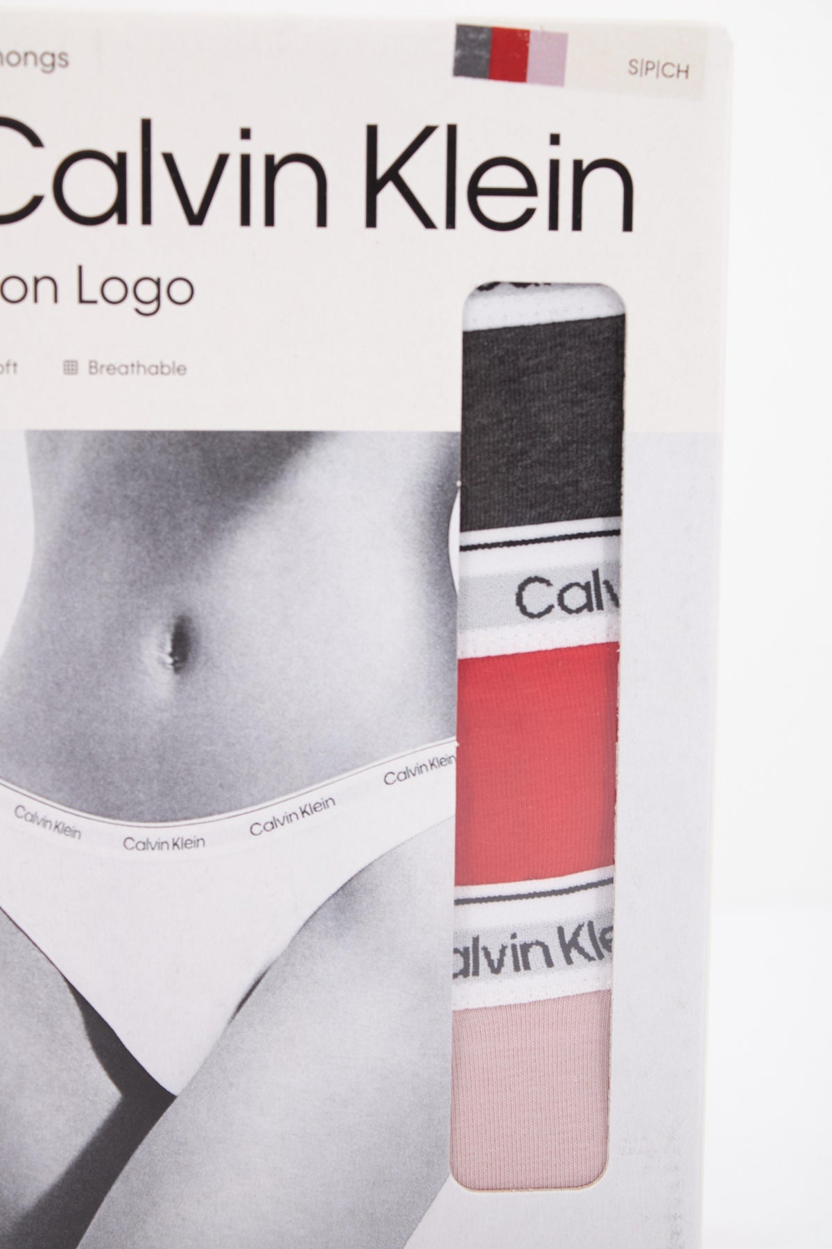 CALVIN KLEIN  THONG PK  en color MULTICOLOR  (2)