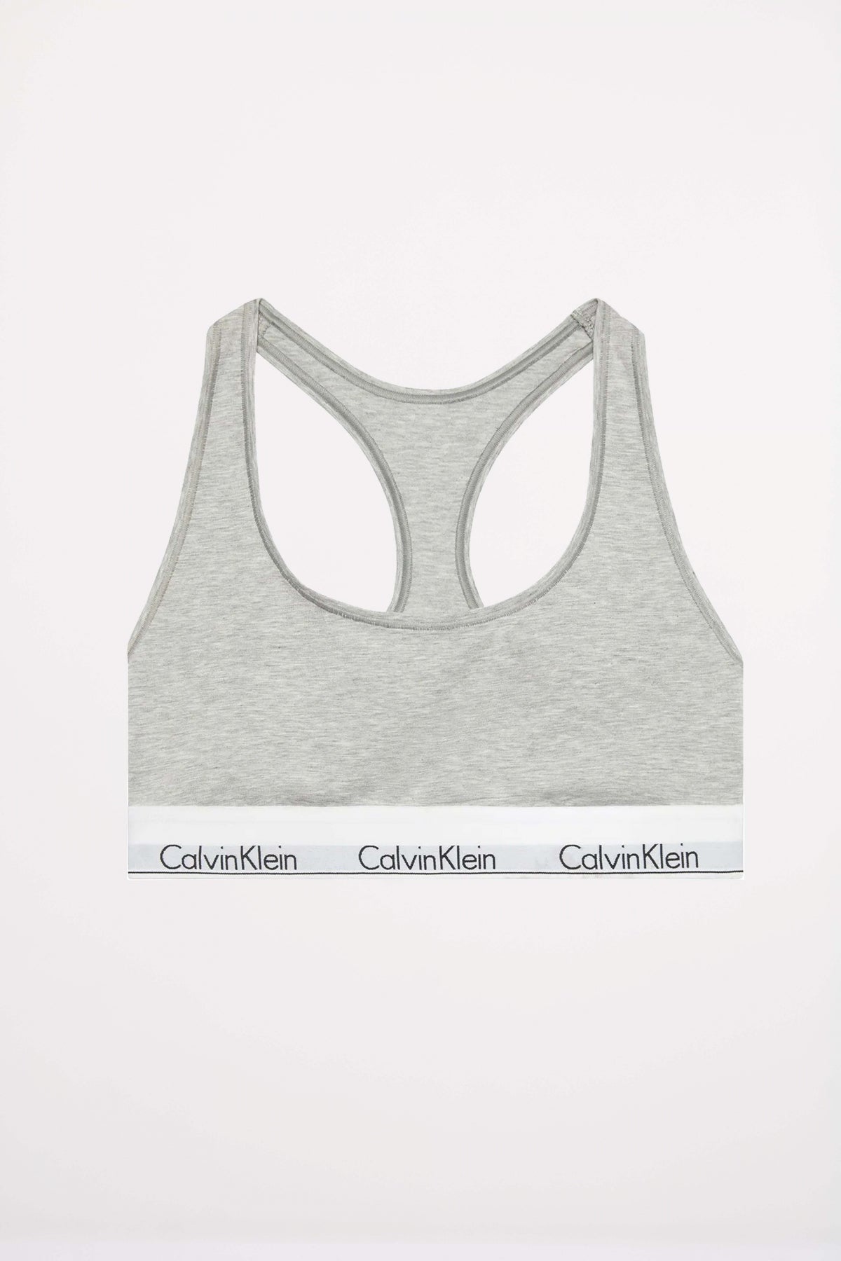 CALVIN KLEIN UNLINED BRALETTE en color GRIS  (2)