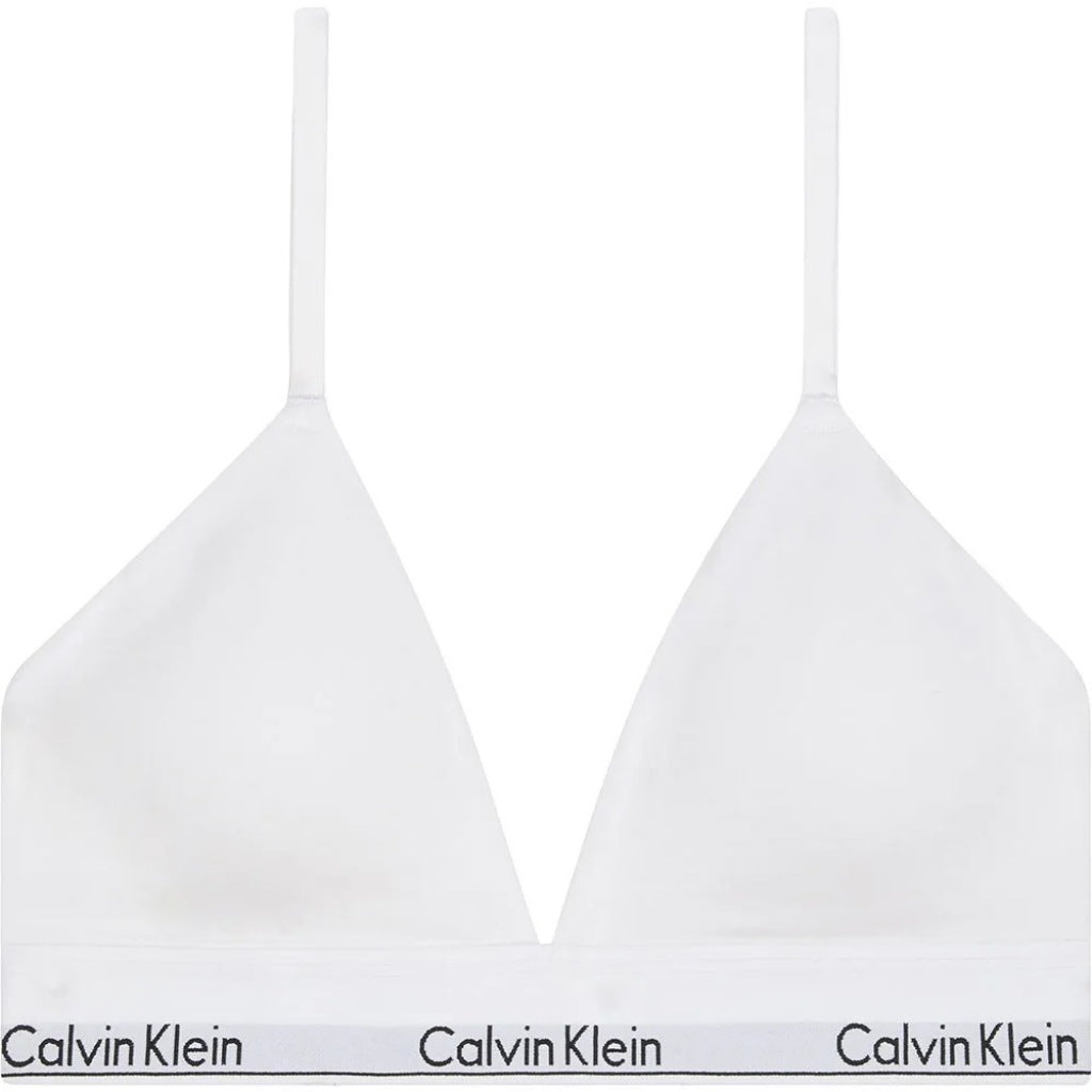 CALVIN KLEIN LIGHTLY LINED TRIANGLE en color BLANCO  (4)