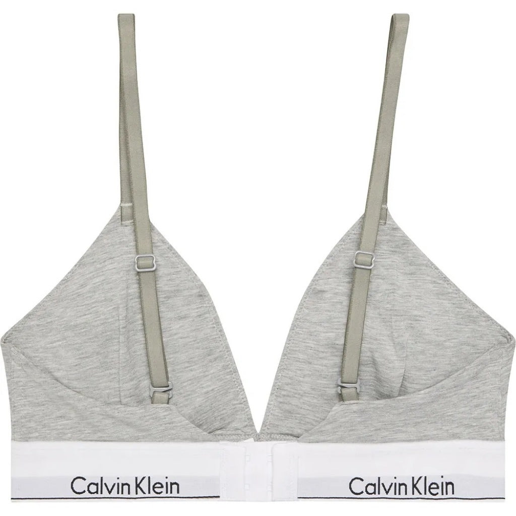 CALVIN KLEIN LIGHTLY LINED TRIANGLE en color GRIS  (5)