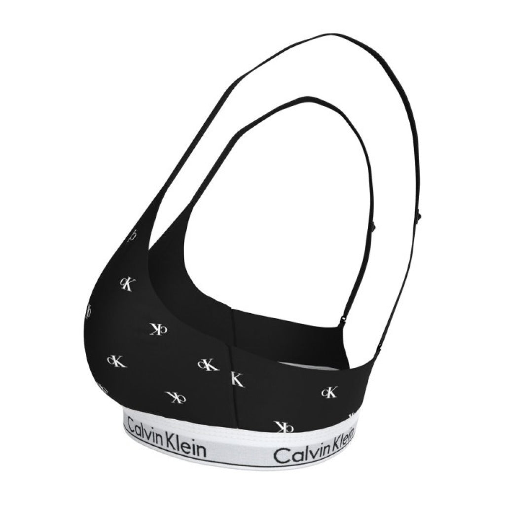 CALVIN KLEIN LIGHTLY LINED TRIANGLE en color NEGRO  (6)