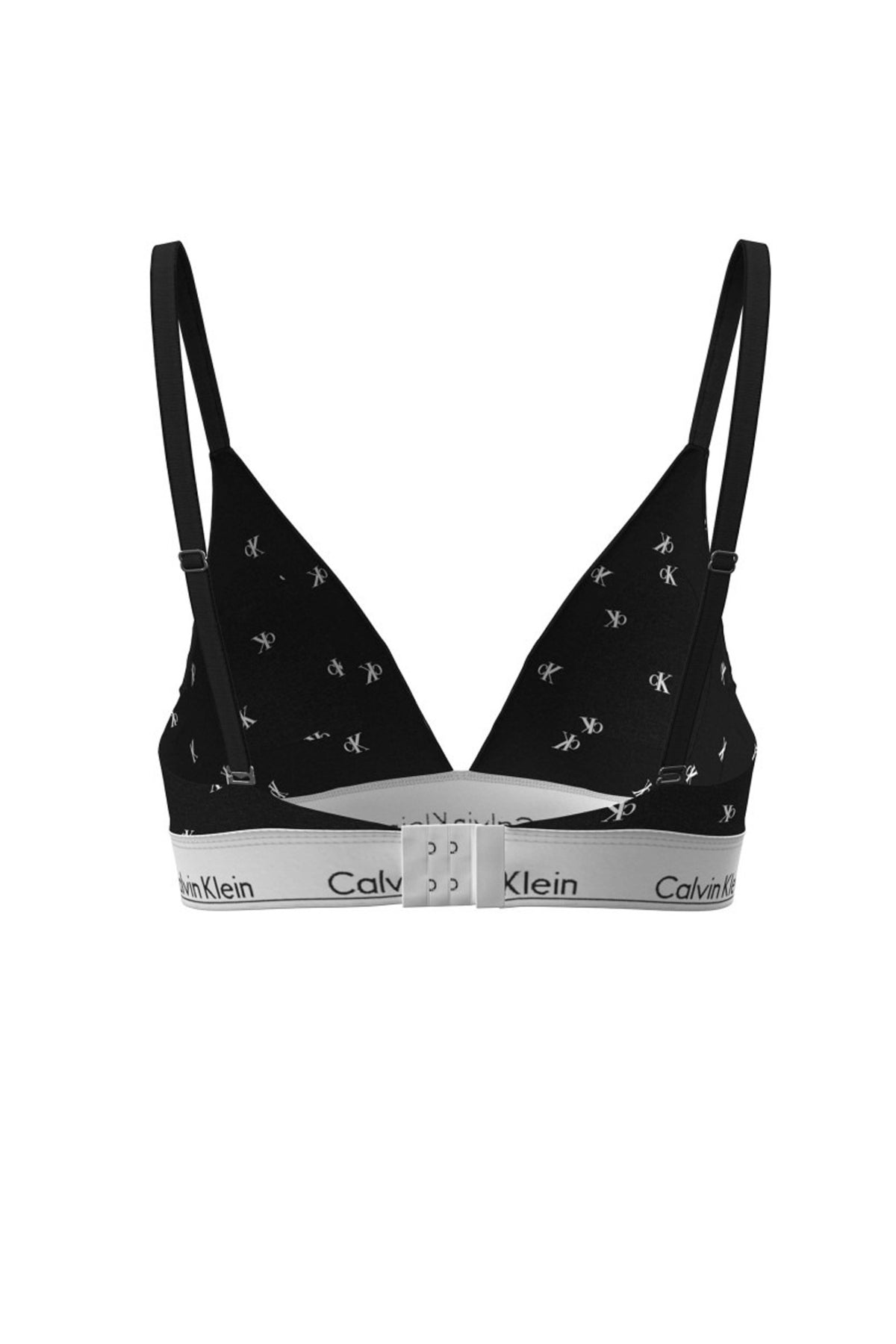 CALVIN KLEIN LIGHTLY LINED TRIANGLE en color NEGRO  (2)