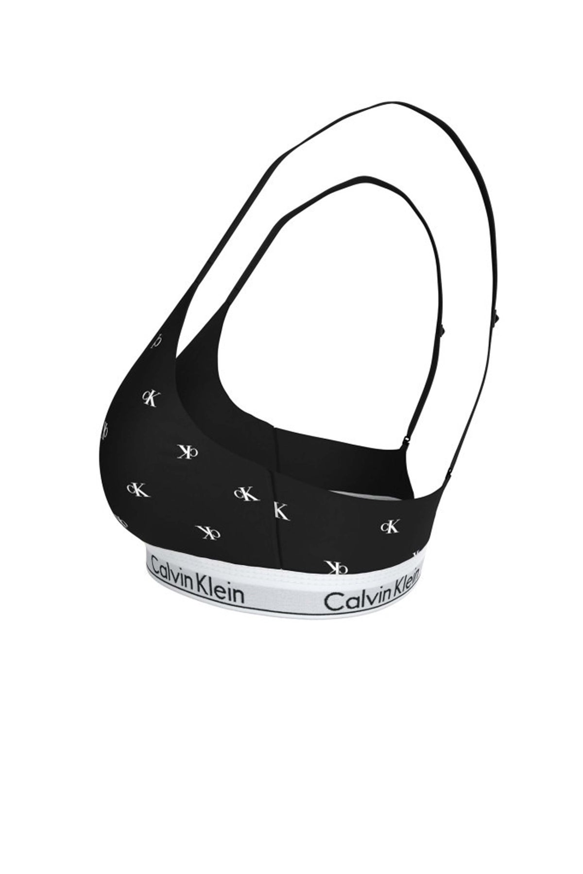 CALVIN KLEIN LIGHTLY LINED TRIANGLE en color NEGRO  (3)
