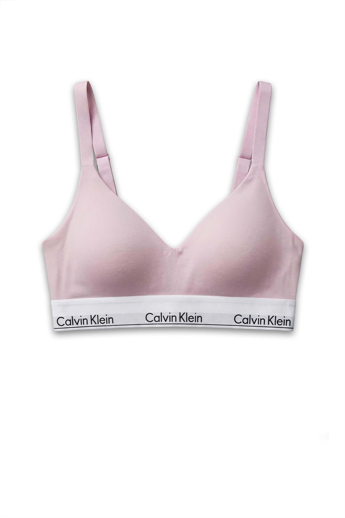 CALVIN KLEIN LIFT BRALETTE ICON COTTON MODAL en color ROSA  (3)