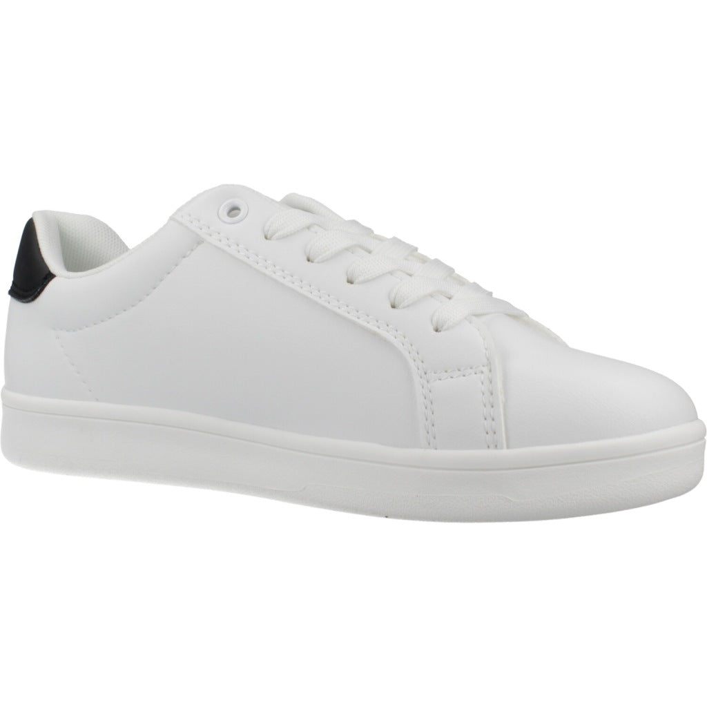CALVIN KLEIN LOW CUT LACE UP SNEAKER en color BLANCO  (5)
