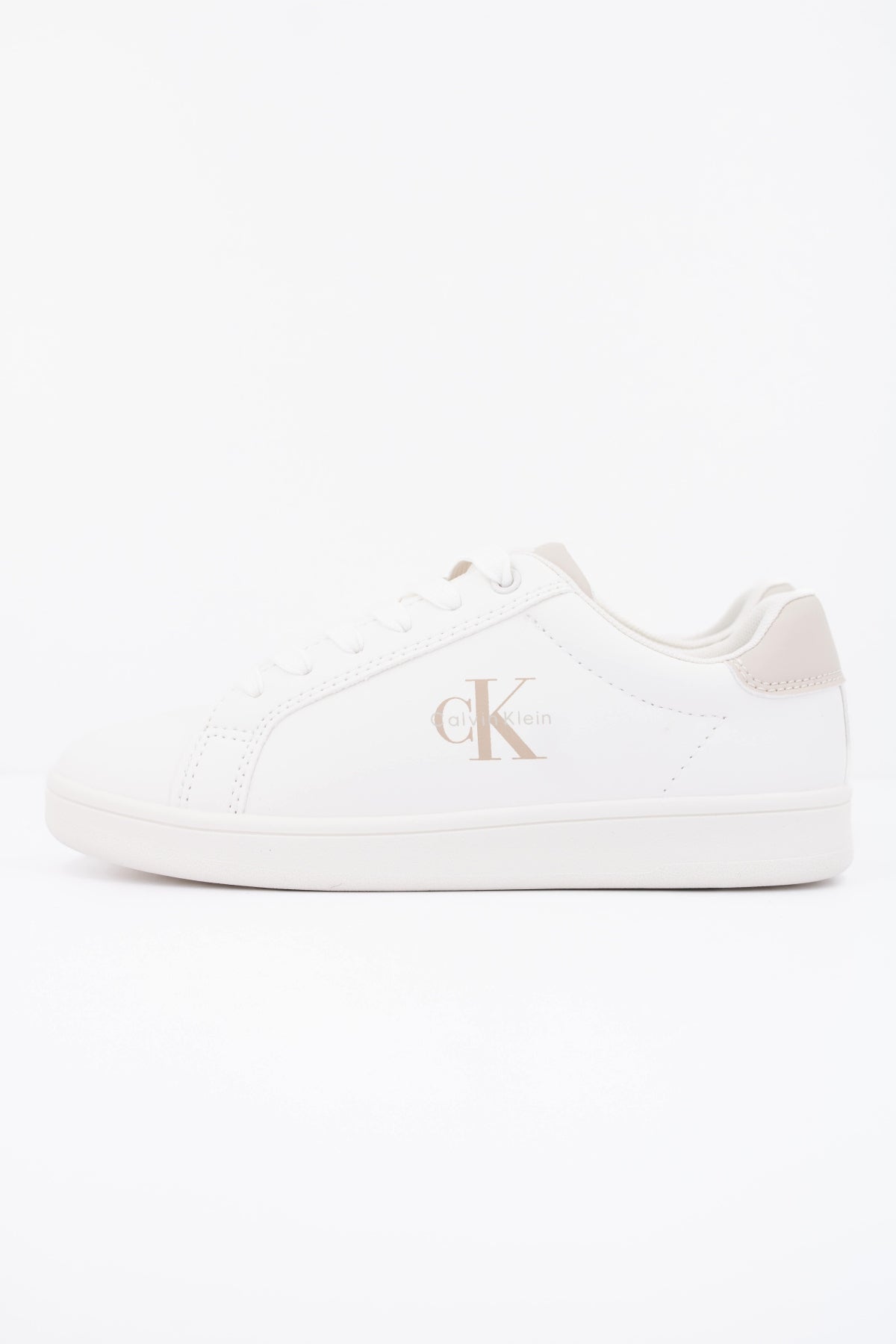 CALVIN KLEIN LOW CUT LACE UP en color BEIS  (1)