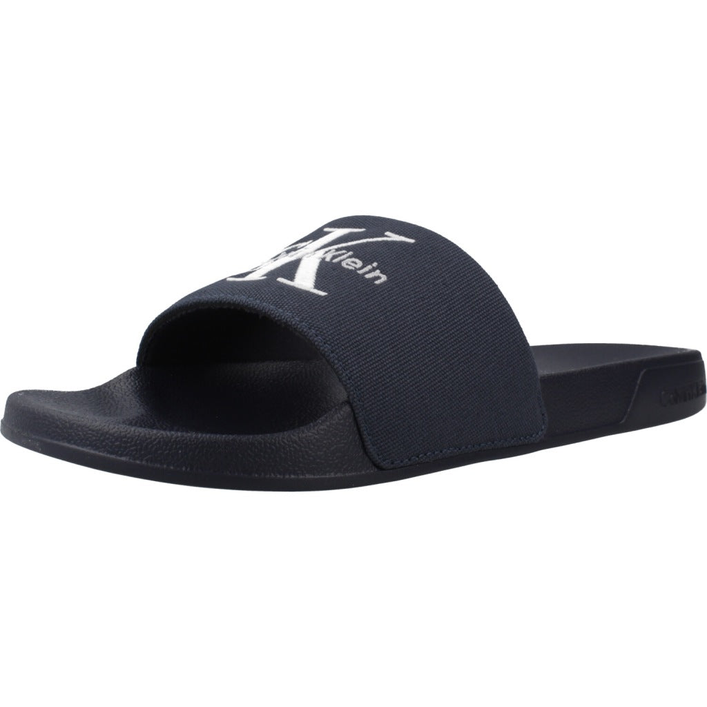 CALVIN KLEIN ESS SLIDE CV en color AZUL  (1)