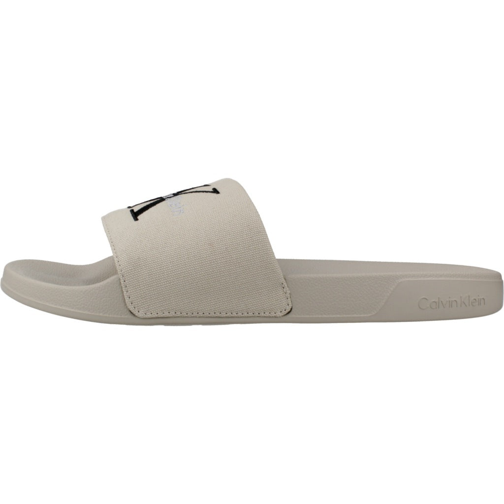CALVIN KLEIN ESS SLIDE CV en color BEIS  (2)