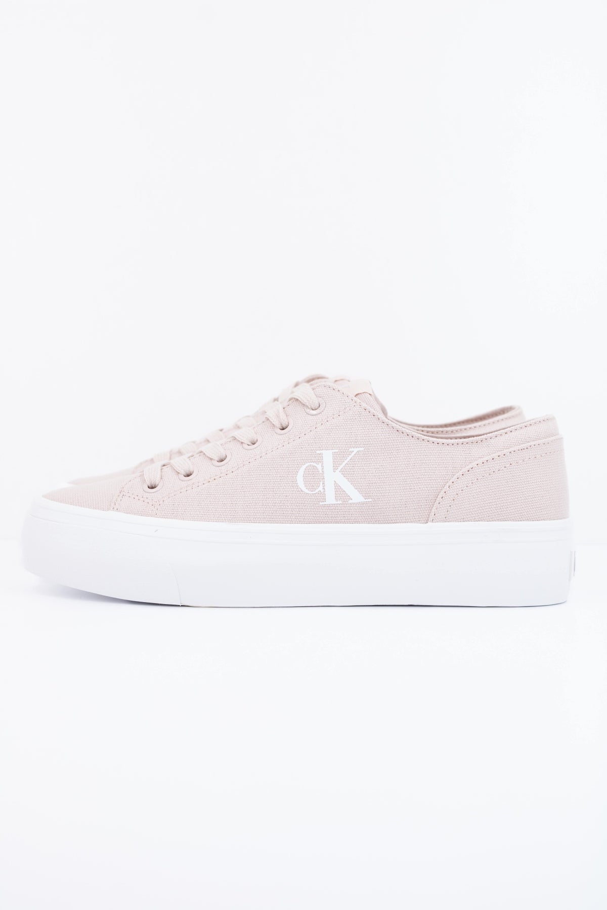 CALVIN KLEIN VULC FLATFORM LOW en color ROSA  (1)
