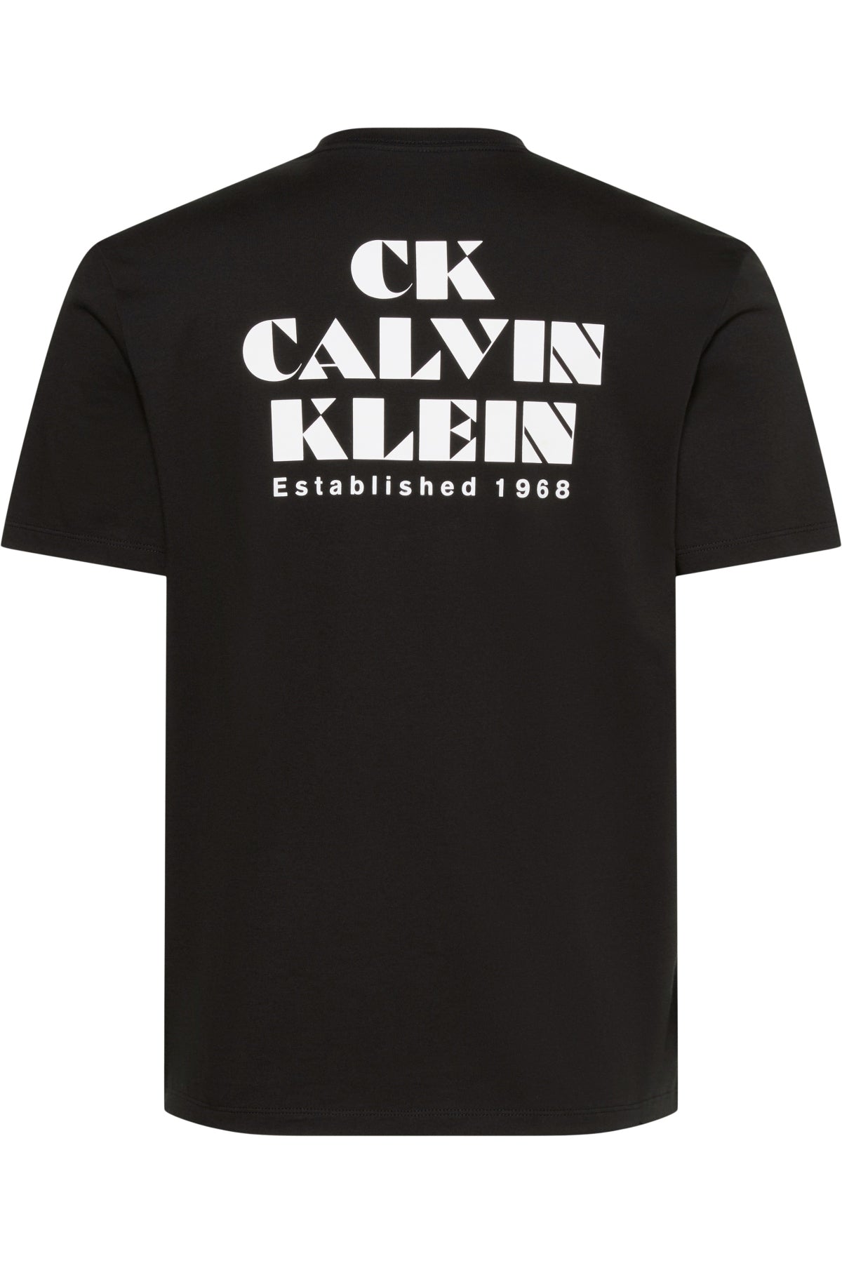 CALVIN KLEIN LVRGG EU CK RESORT GRAPHIC TEE en color NEGRO  (1)