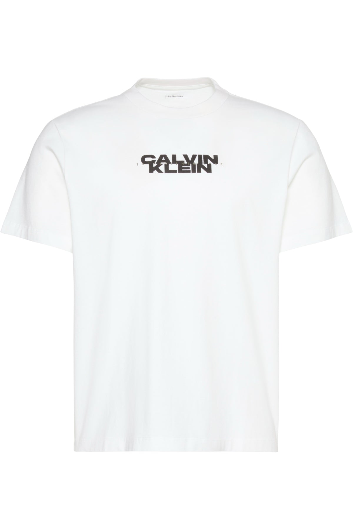 CALVIN KLEIN LVRGG WASHED SPINE GRAPHIC TEE en color BLANCO  (3)