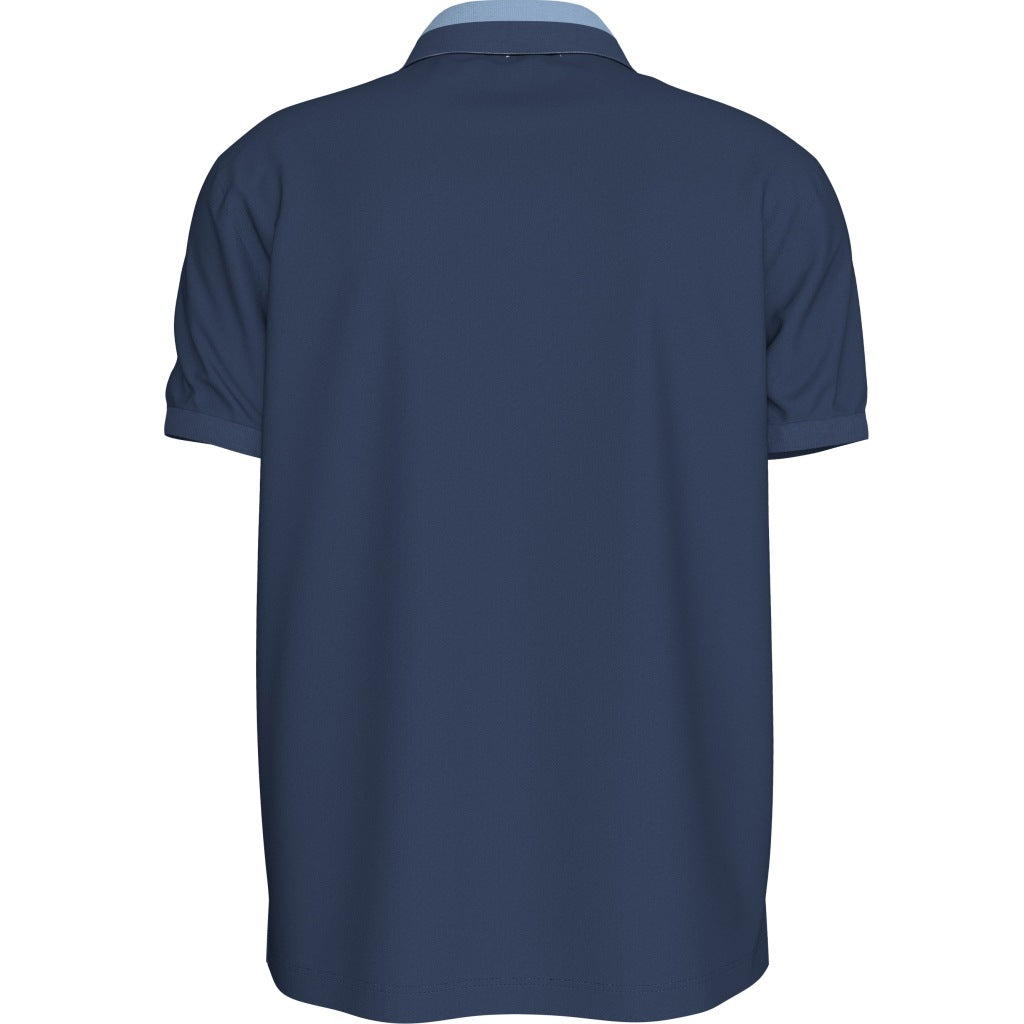CALVIN KLEIN LVRGG CASUAL PIQUE COLLAR BLOC en color AZUL  (5)