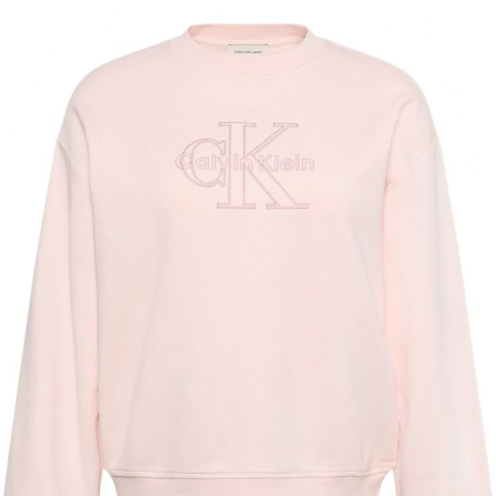 CALVIN KLEIN LVGG LS BABY TERRY SEASONAl en color ROSA  (4)