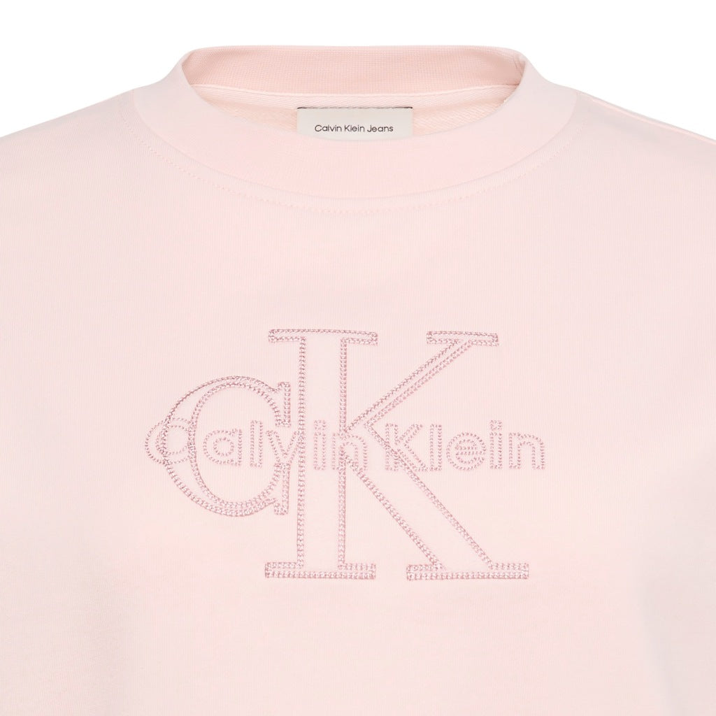 CALVIN KLEIN LVGG LS BABY TERRY SEASONAl en color ROSA  (6)