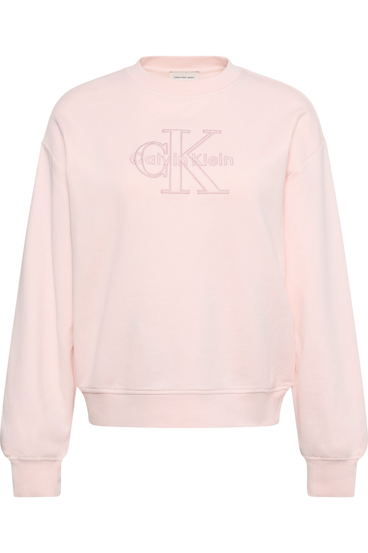 CALVIN KLEIN LVGG LS BABY TERRY SEASONAl en color ROSA  (1)