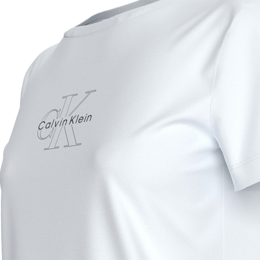 CALVIN KLEIN LVGG SS CLASSIC SEASONAl en color BLANCO  (6)