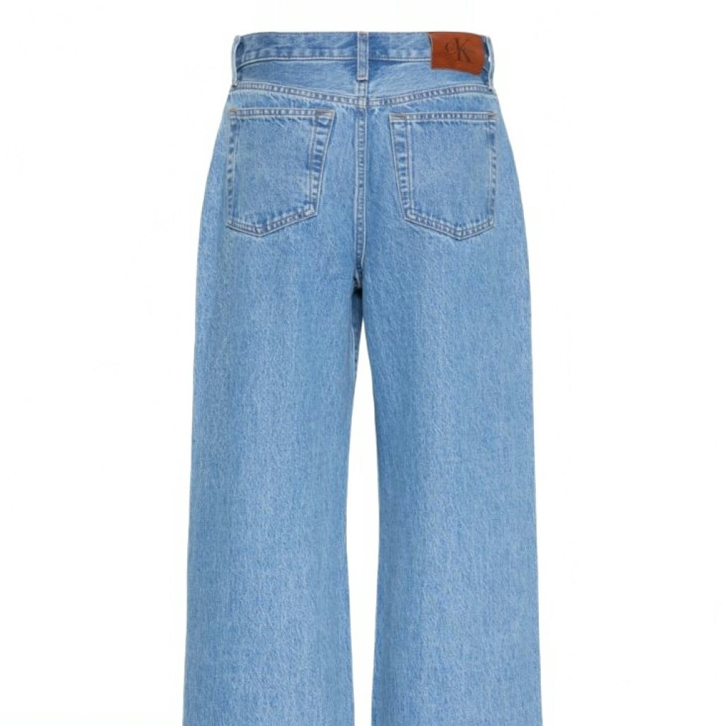 CALVIN KLEIN LVGG THE WIDE LEG RADIO BLUES en color AZUL  (5)
