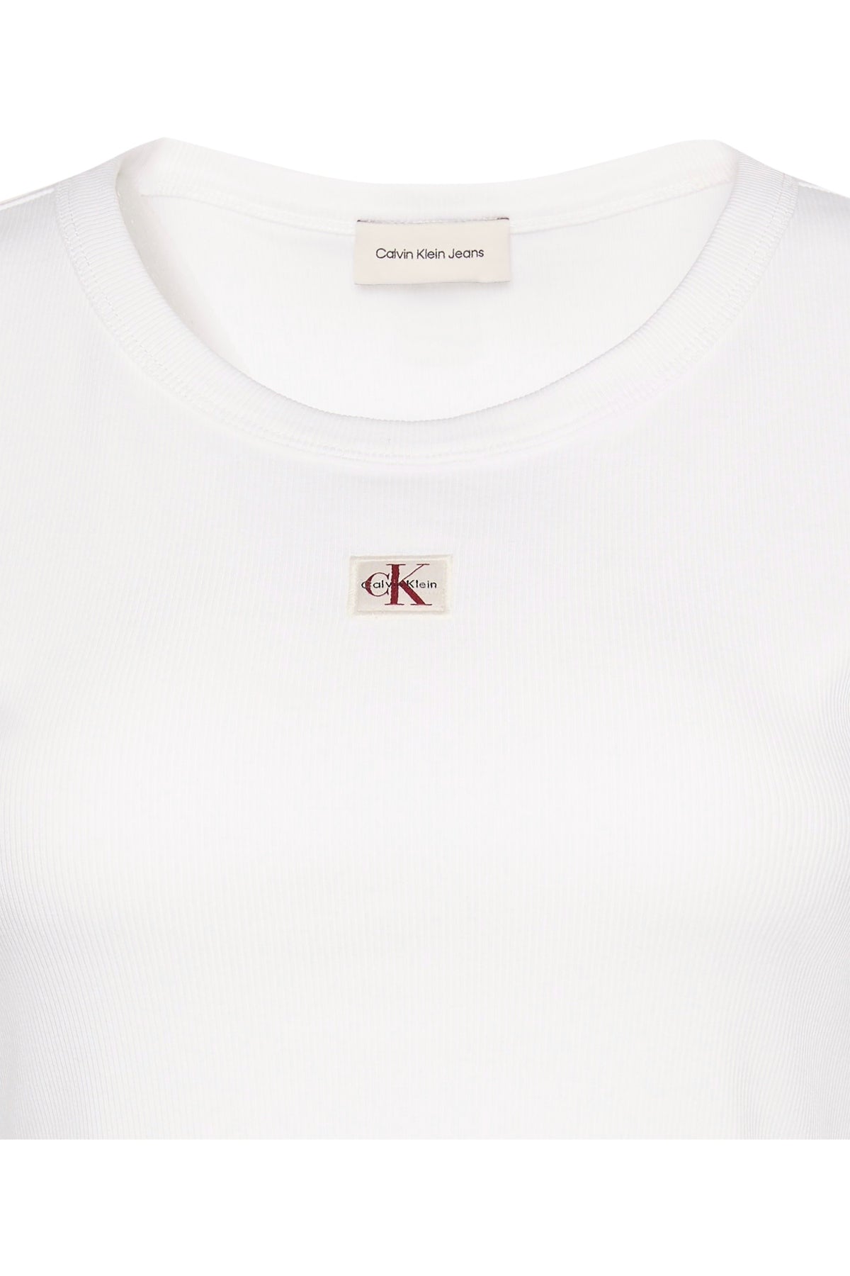 CALVIN KLEIN LVCG WOVEN LABEL X BABY en color BLANCO  (3)