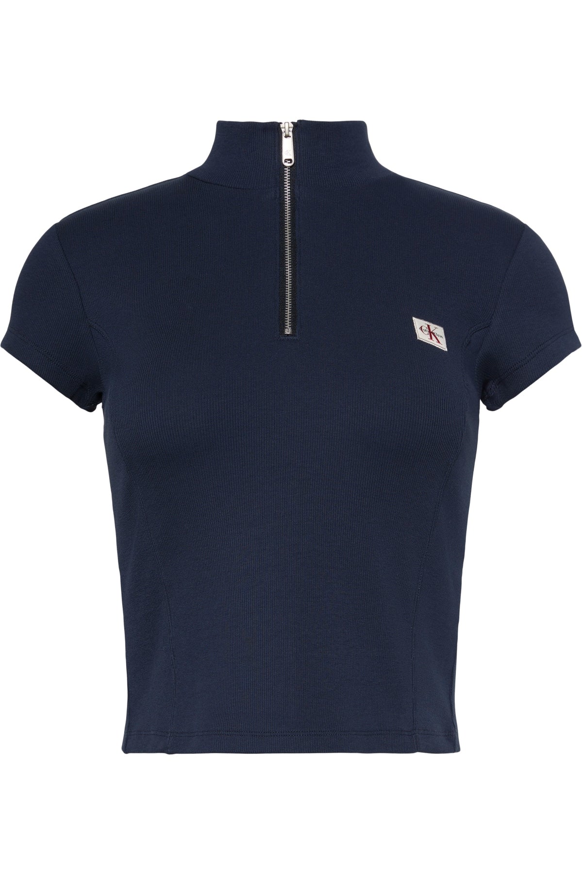CALVIN KLEIN LVGG SS WOVEN LABEL X BABY en color AZUL  (1)