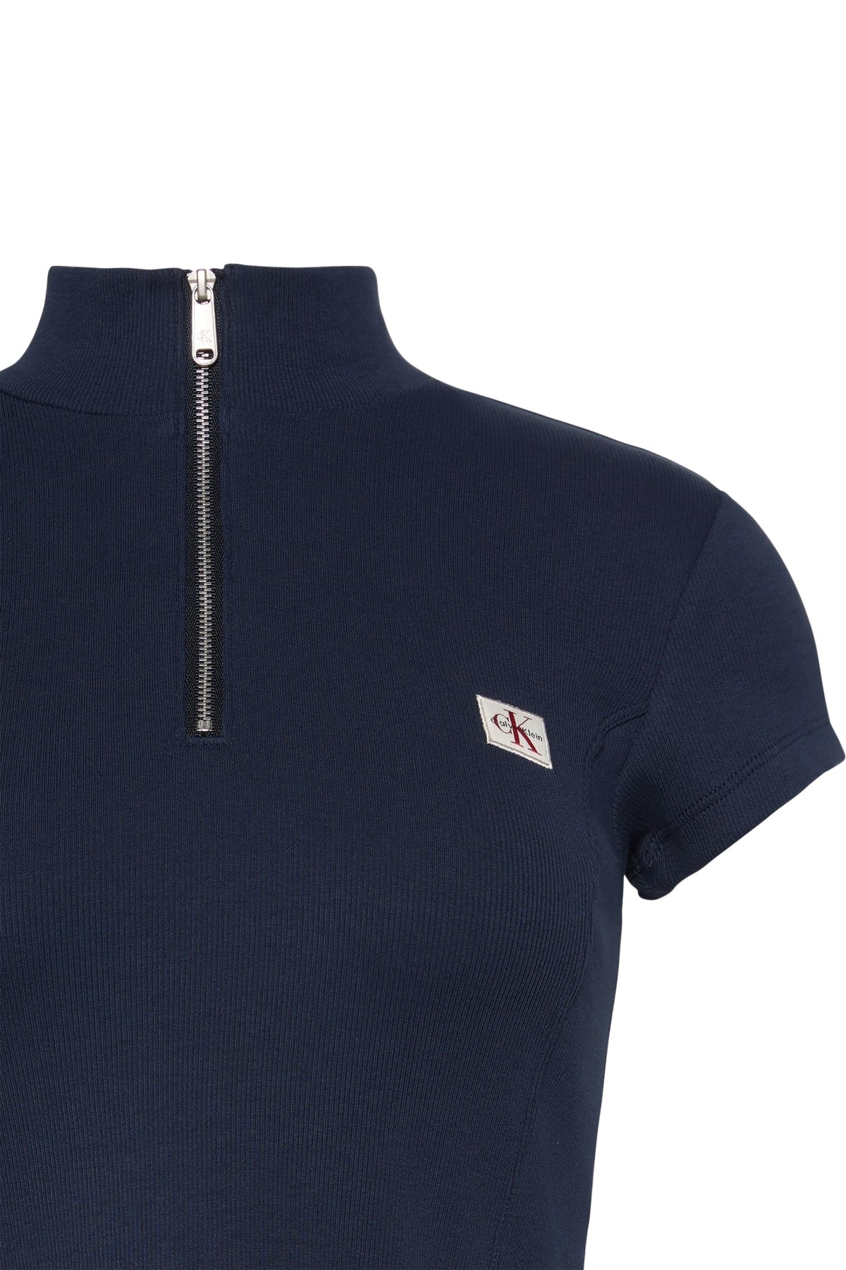 CALVIN KLEIN LVGG SS WOVEN LABEL X BABY en color AZUL  (3)