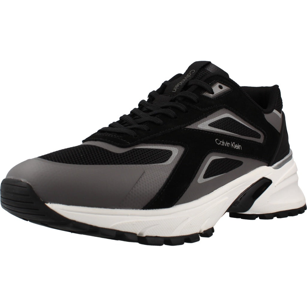 CALVIN KLEIN HIKE RUNNER CK STRIPE MI en color NEGRO  (1)