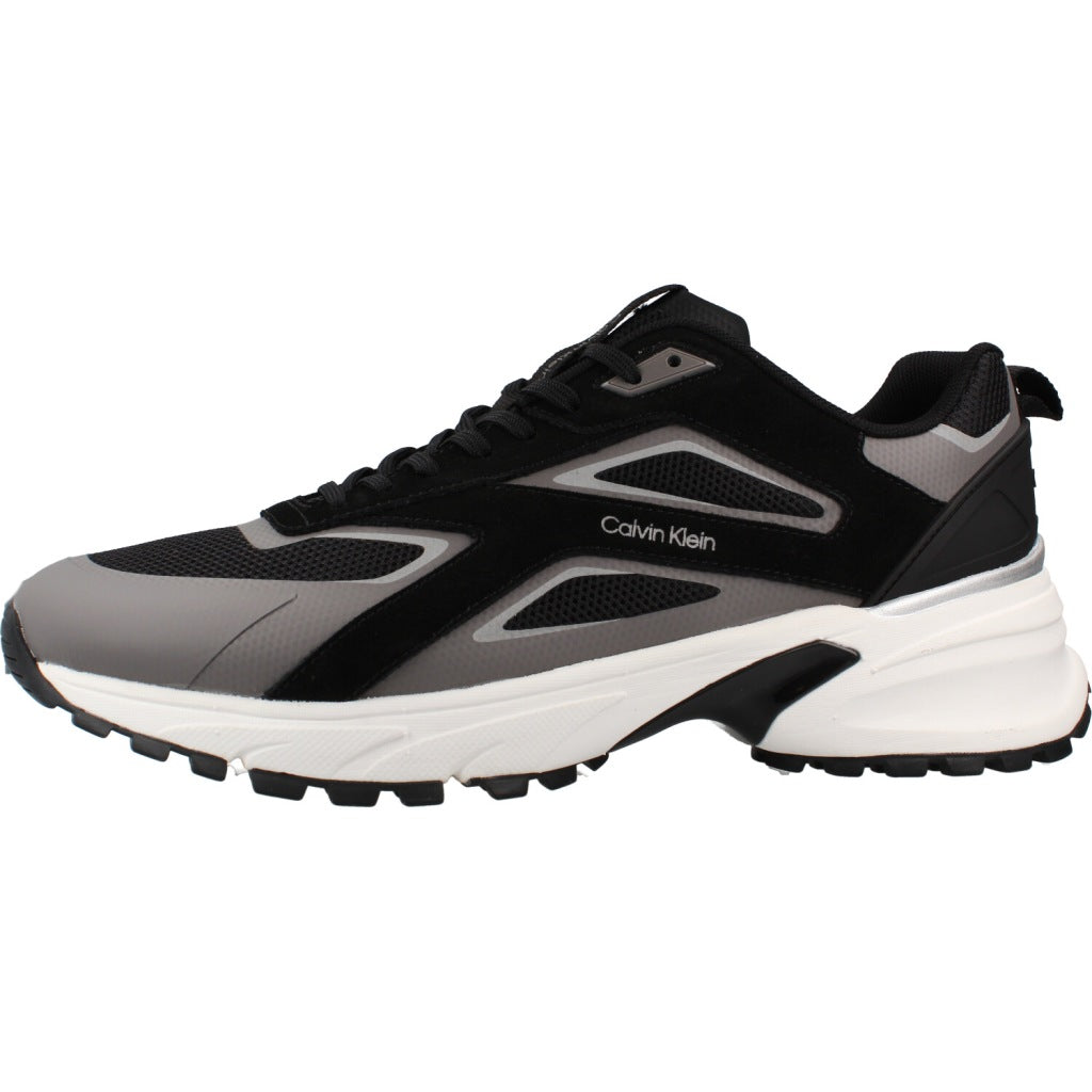 CALVIN KLEIN HIKE RUNNER CK STRIPE MI en color NEGRO  (2)