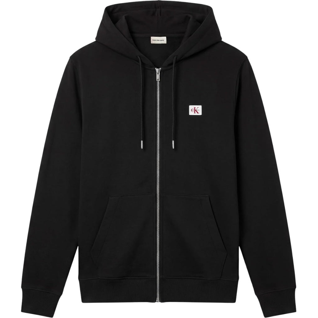 CALVIN KLEIN LVRHG TERRY BADGE FZ HOODIE en color   (4)
