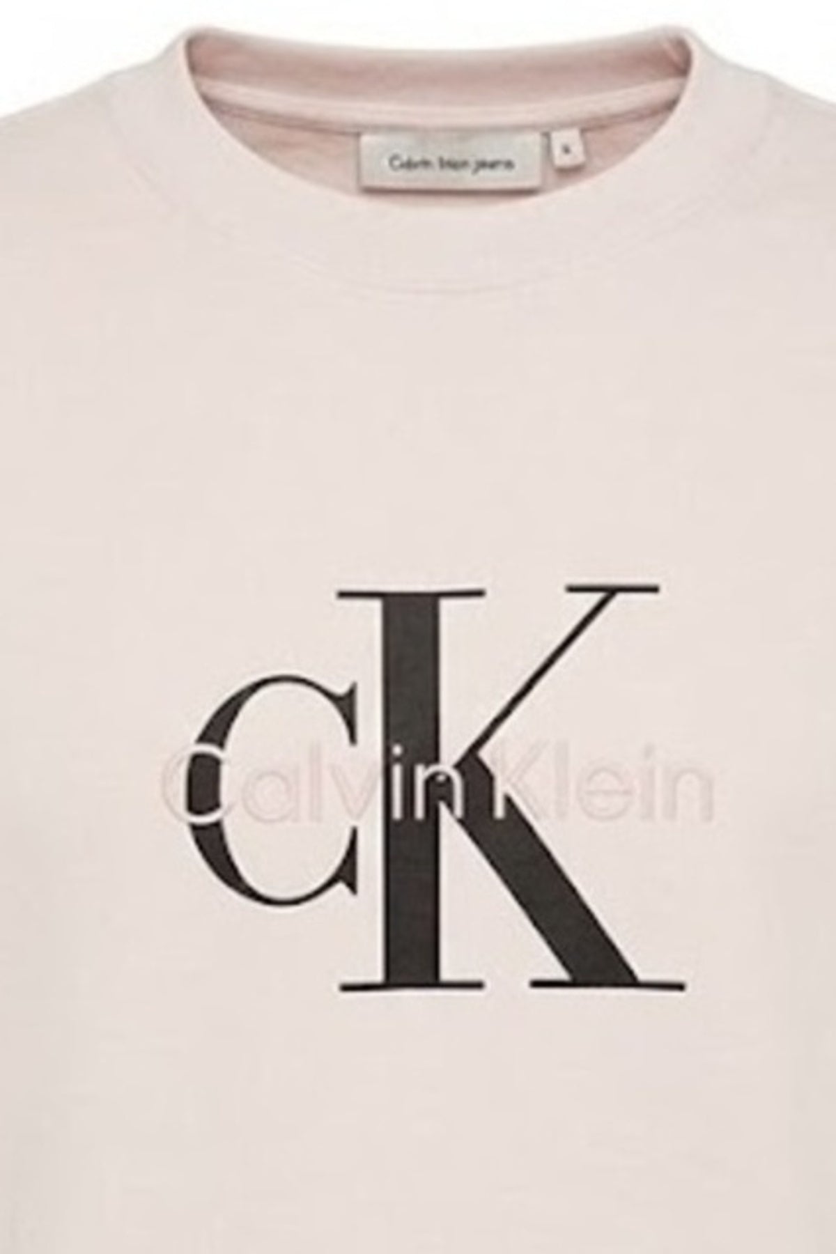CALVIN KLEIN LVRGG TERRY MNLG CN SWTSHRT en color   (2)