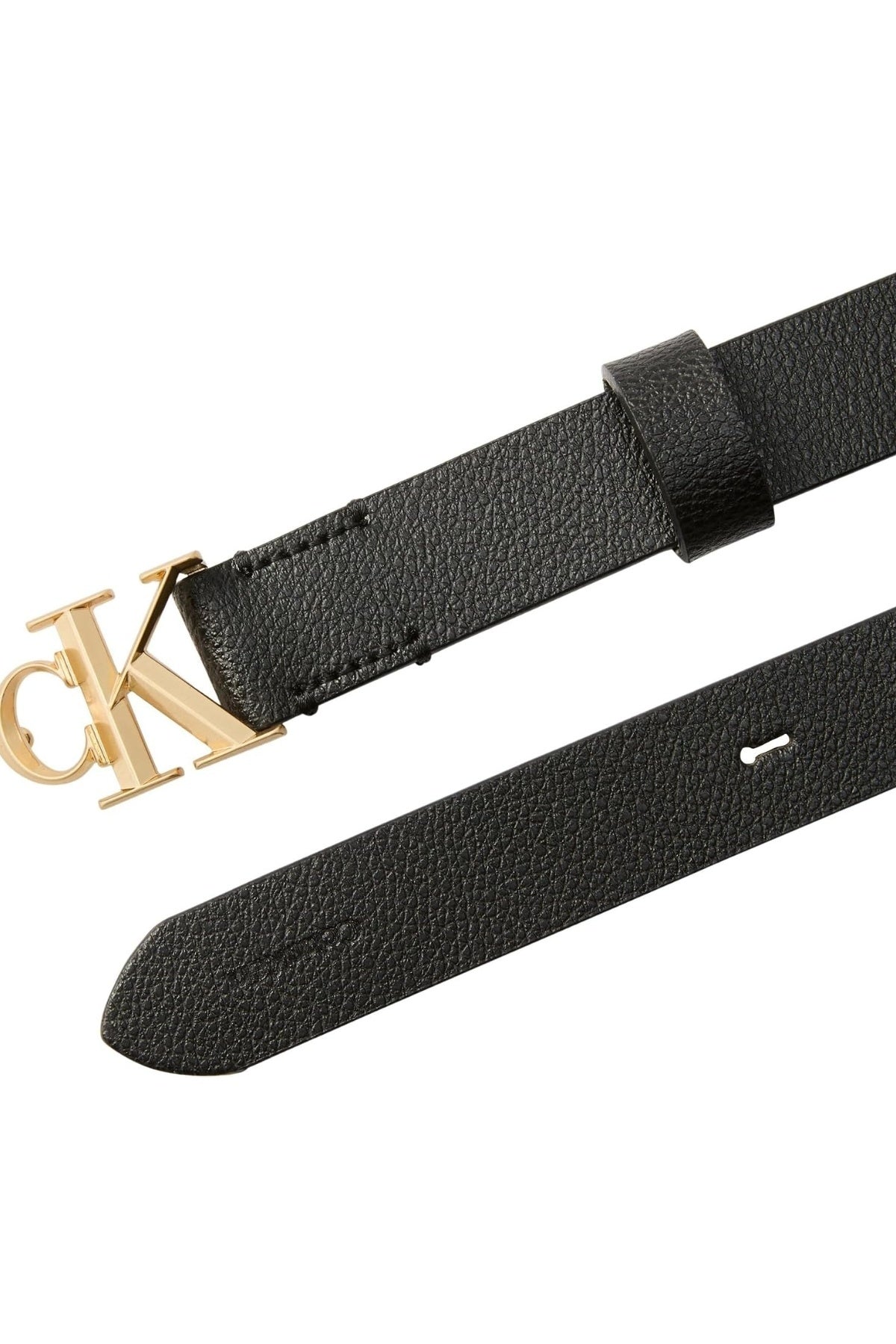 CALVIN KLEIN LVFG FACET CK BUCKLE PEBBLE  en color   (2)